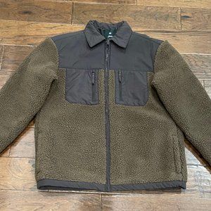 H&M brown fleece (Size medium)